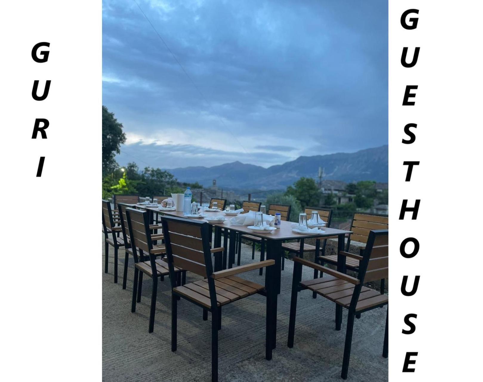 Guri Guesthouse Гірокастра Екстер'єр фото